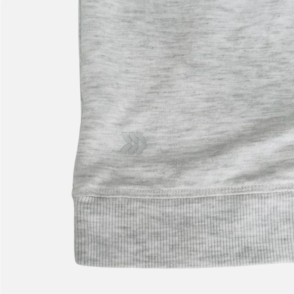 All in motion girls XL Gray Long Sleeve Top Thumbholes Pocket - Picture 11 of 11